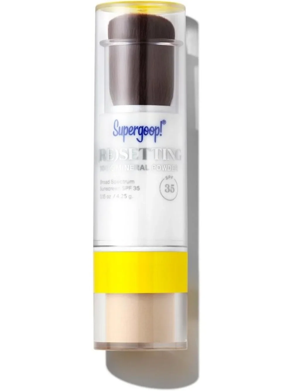 Matte Finish Face Powder SPF 35 - Broad Spectrum Mineral Sunscreen, Shine